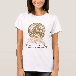 イカすし猫 Tシャツ