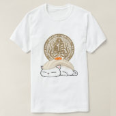 イカすし猫 Tシャツ (デザイン正面)