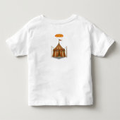 イカのスプラッシュ トドラーTシャツ (裏面)