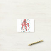 イカのタコ動物の海中クラーケン海生活 ポストイット (デスク上)