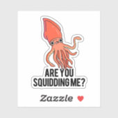 イカのフンをおもしろい言うのか シール (シート)