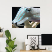 イカのポスター ポスター (ホームオフィス)