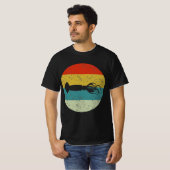 イカのレトロヴィンテージ Tシャツ (正面フル)
