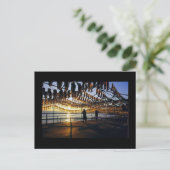 イカの乾燥 ポストカード (スタンド正面)