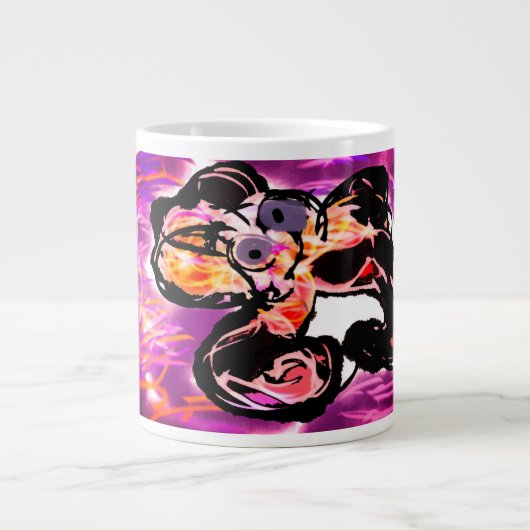 イカの宝石 ジャンボコーヒーマグカップ (正面)