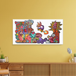イカの恐怖都市によるFor the Love Of (2.5) キャンバスプリント
