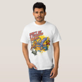 イカの戦い Tシャツ (正面フル)