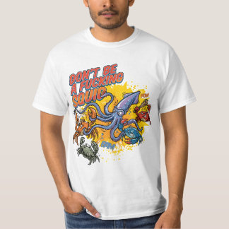 イカの戦い Tシャツ