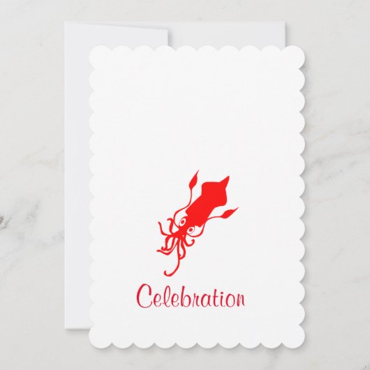 イカの招待状 招待状 (裏面)