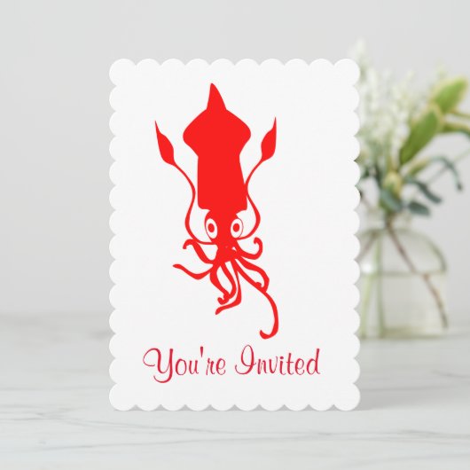 イカの招待状 招待状 (スタンド正面)