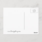 イカの話の郵便はがき1 ポストカード (裏面)