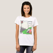 イカはいないゾーン Tシャツ (正面フル)