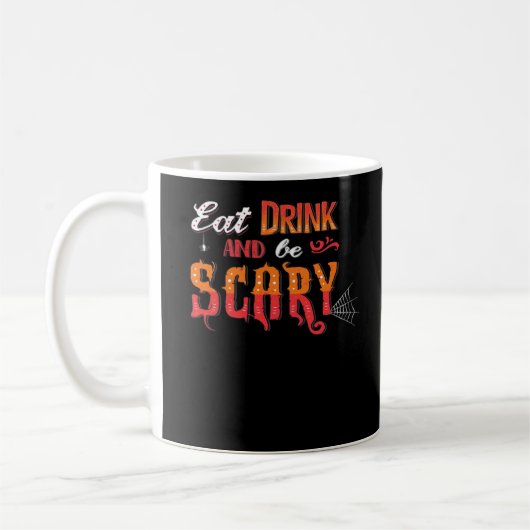 イカれたヴィンテージ コーヒーマグカップ (左)