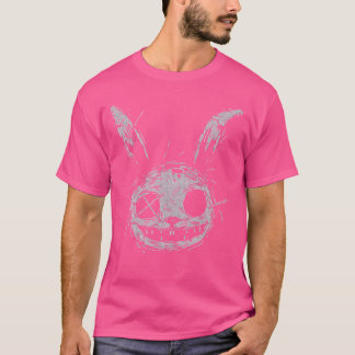 イカれた怖いウサギ オルタナゴシックグランジ ホラー美学 Tシャツ