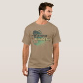イカを抱きしめる Tシャツ (正面フル)