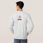 イカガイ長袖Tシャツ Tシャツ (裏面フル)