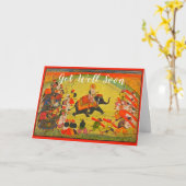 イカスタムーストインドラジャスタンプリンスライディングエレファント カード (黄色い花)