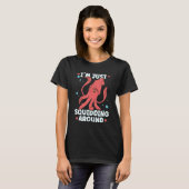 イカタコ海産生物学者 Tシャツ (正面フル)