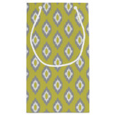 イカットのヴィンテージパターン スモールペーパーバッグ (裏面)