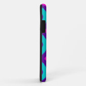 イカットの刺激を受けたなパターン Case-Mate iPhoneケース (裏面/右)