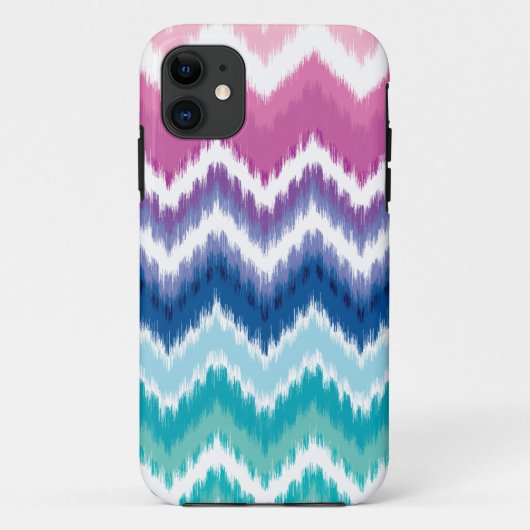 イカットグラデーションシェブロン Case-Mate iPhoneケース (裏面)