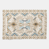 イカットシェブロンペイズリー キッチンタオル (横)