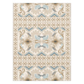 イカットシェブロンペイズリー テーブルクロス (正面)