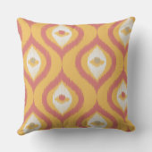 イカットシリーズオージーオレンジ クッション (裏面)