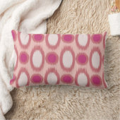イカットシリーズピンク2色 ランバークッション (ブランケット)