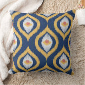 イカットシリーズOGEEブルー クッション (ブランケット)