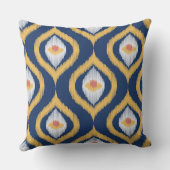 イカットシリーズOGEEブルー クッション (裏面)