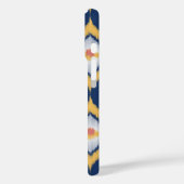 イカットシリーズOGEEブルー Case-Mate iPhoneケース (裏面 / 左)