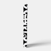 イカットダマスクパターン – 白黒 Case-Mate iPhoneケース (裏面 / 右)