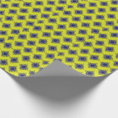 イカットトリアスタイリッシュルモダン:パターン。 ラッピングペーパー (角)