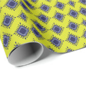 イカットトリアスタイリッシュルモダン:パターン。 ラッピングペーパー (ロールコーナー)