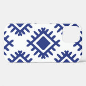 イカットパターン民族繊維部族アメリカ合衆国 Case-Mate iPhoneケース (裏面 (横))