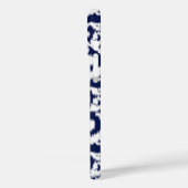 イカットムーリッシュダマスク – インディゴとホワイト Case-Mate iPhoneケース (裏面 / 左)