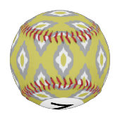 イカットヴィンテージパターン 野球ボール (裏面)