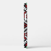 イカット幾何学民俗オーナメント。部族民族6族 Case-Mate iPhoneケース (裏面 / 右)