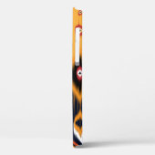 イカット幾何学民俗オーナメント。部族民 Case-Mate iPhoneケース (裏面 / 左)