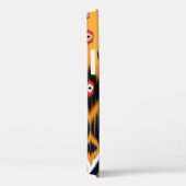 イカット幾何学民俗オーナメント。部族民 Case-Mate iPhoneケース (裏面 / 右)