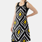 イカット模様アメリカの部族の繊維 エプロン (インサイチュ)