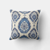 イカット模様織物 クッション (裏面)