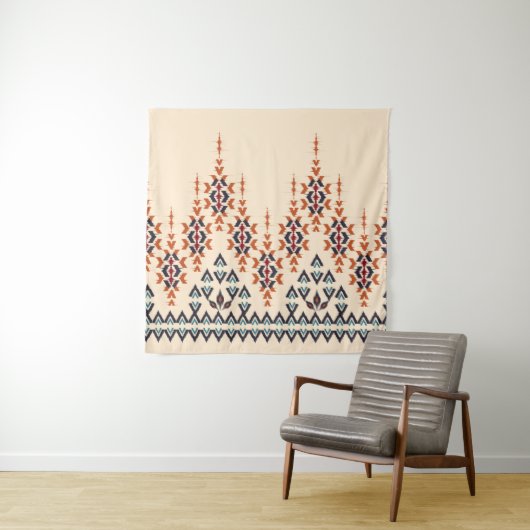 イカット民族抽象芸術美術イカット タペストリー (インサイチュ)