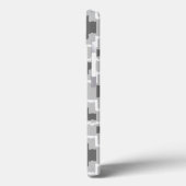 イカット アステカ柄 グレー/ライトグレー Case-Mate iPhoneケース (裏面 / 左)