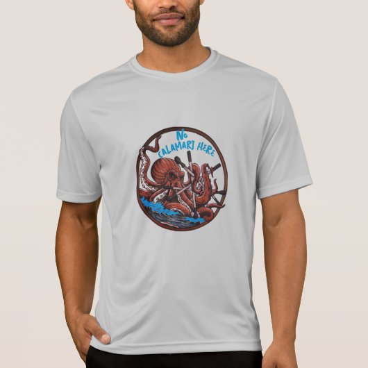 イカフライはありません Tシャツ (正面)