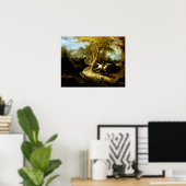 イカボッドを追う頭のない騎士ジョン・キドール ポスター (ホームオフィス)