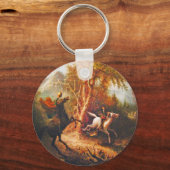 イカボドクレーンを追う頭のない騎兵 キーホルダー (正面)