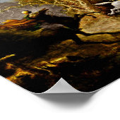 イカボドクレーンを追う頭のない騎兵 ポスター (角)