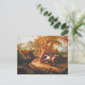 イカボドクレーンを追う頭のない騎兵 ポストカード (スタンド正面)